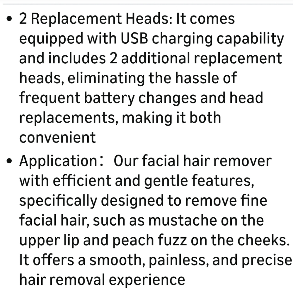 Facial Hair Remover - White - Picture 8 of 12